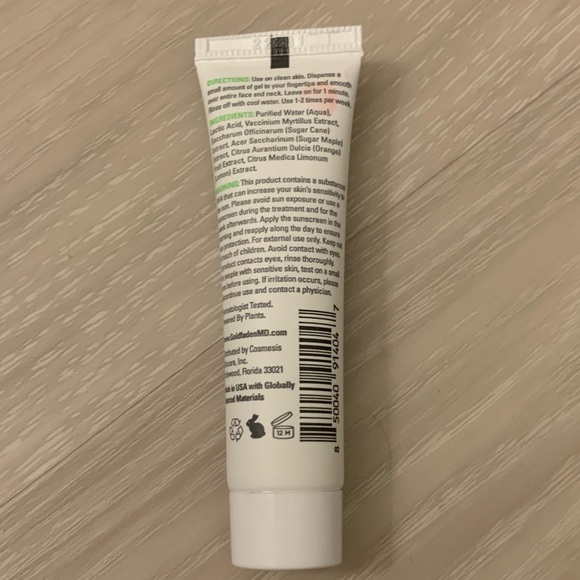 Never Opened Goldfaden MD Fresh A Peel Multiacid Resurfacing Peel (Travel) 💚 - Picture 2 of 2